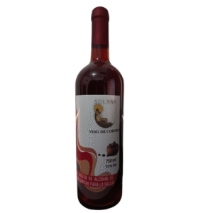 Vino Solana joven de corozo